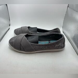 Blowfish Gloria Gray Women's Slip-On Shoes size 7.5
